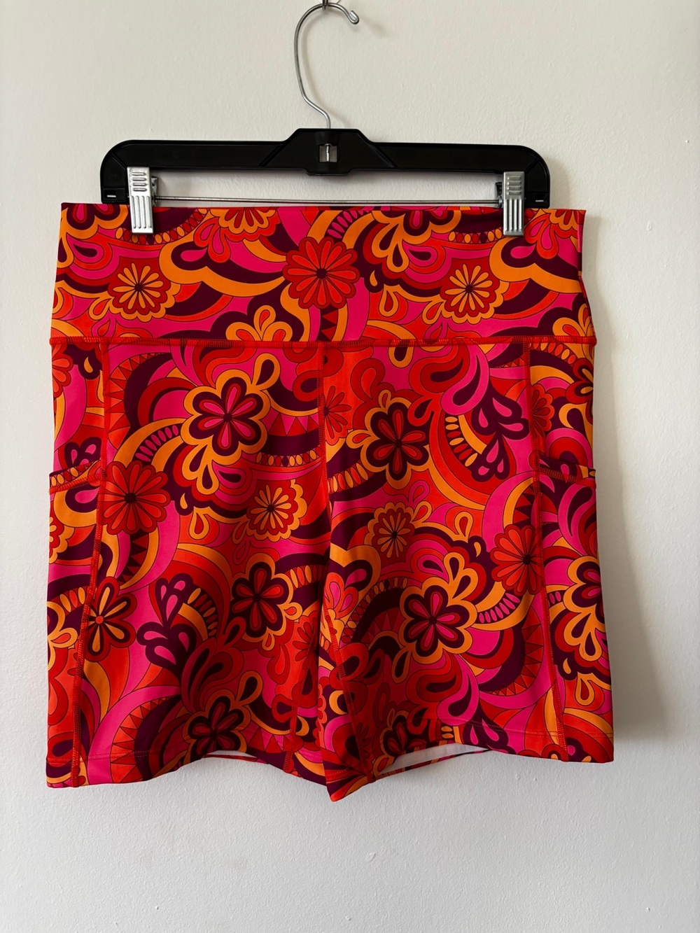 Constantly Varied Gear Retro Floral Skort - Pink, Orange & Red